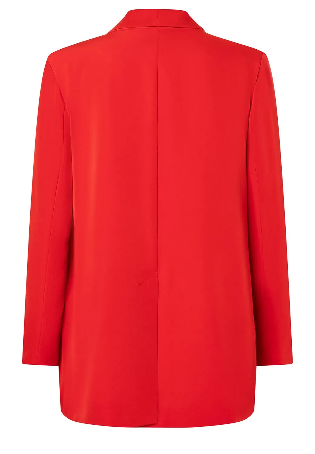 Ana Alcazar Zafa blazer rosso revers lunghi oversize