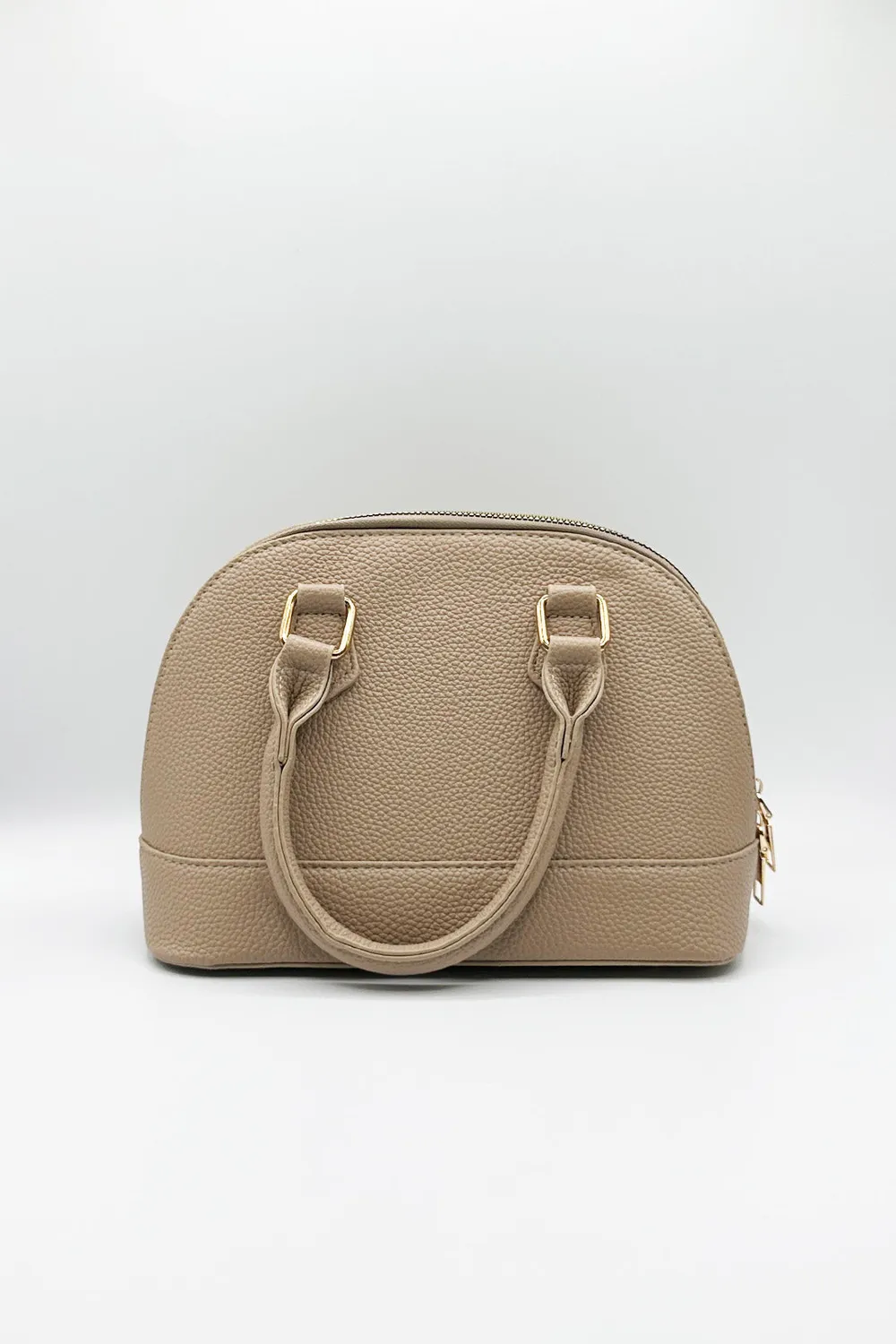 SVNX Mini Crossbody borsa similpelle beige