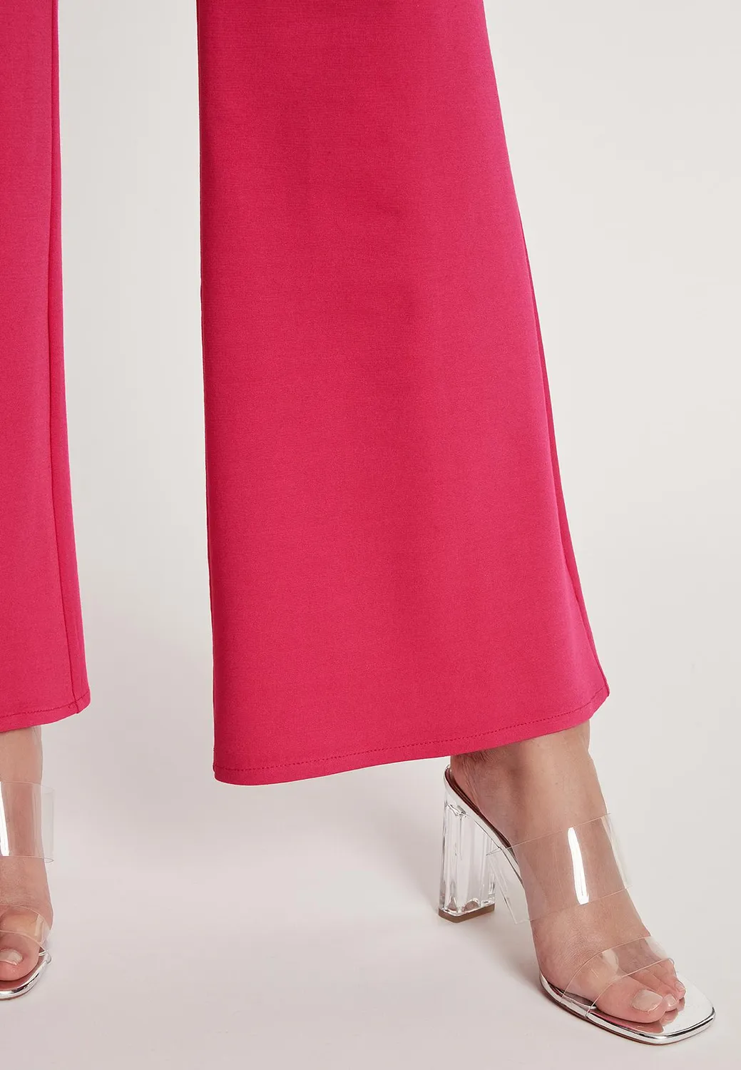 Ana Alcazar Isky pantaloni jersey rosa