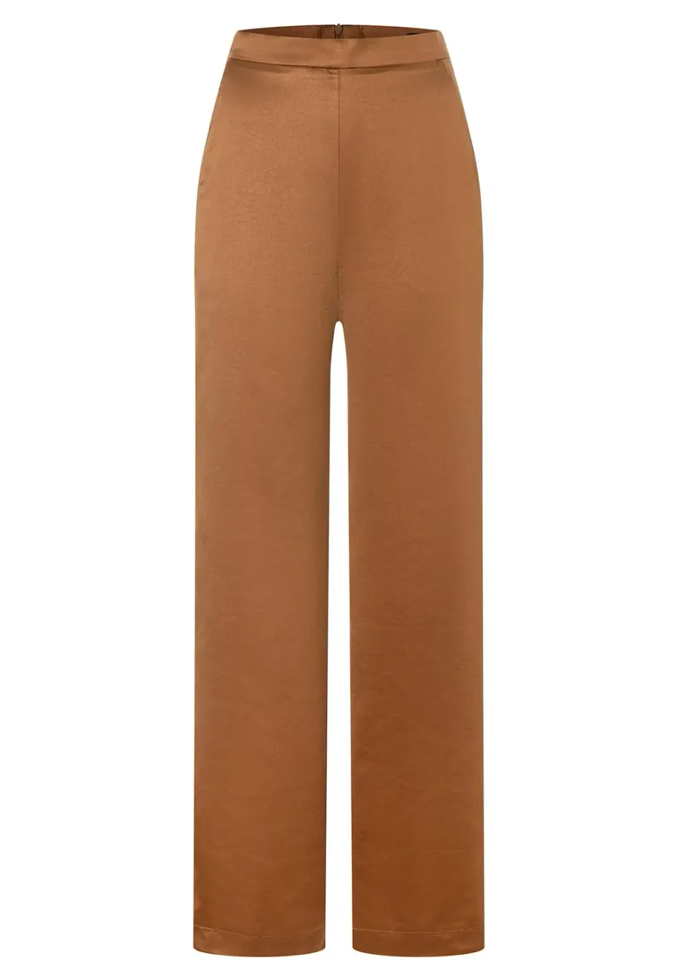 Ana Alcazar Pahisea pantaloni satin rame gamba dritta