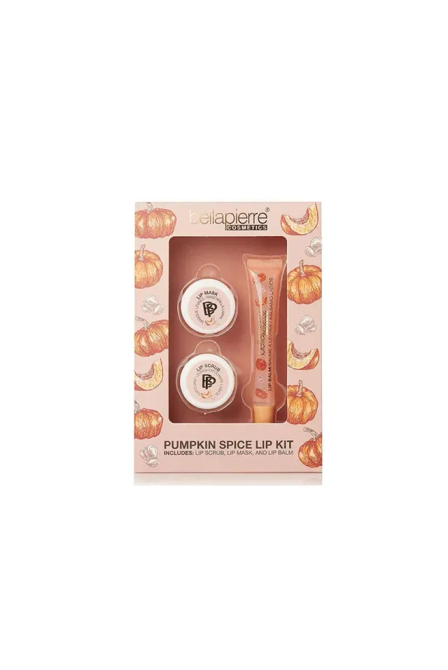 Bellapierre Juicy Lip Kit Pumpkin Spice 3 Pezzi