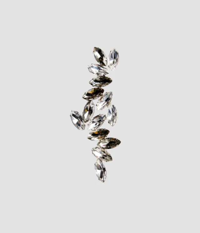 Erdem Crystal Brooch spilla in cristalli