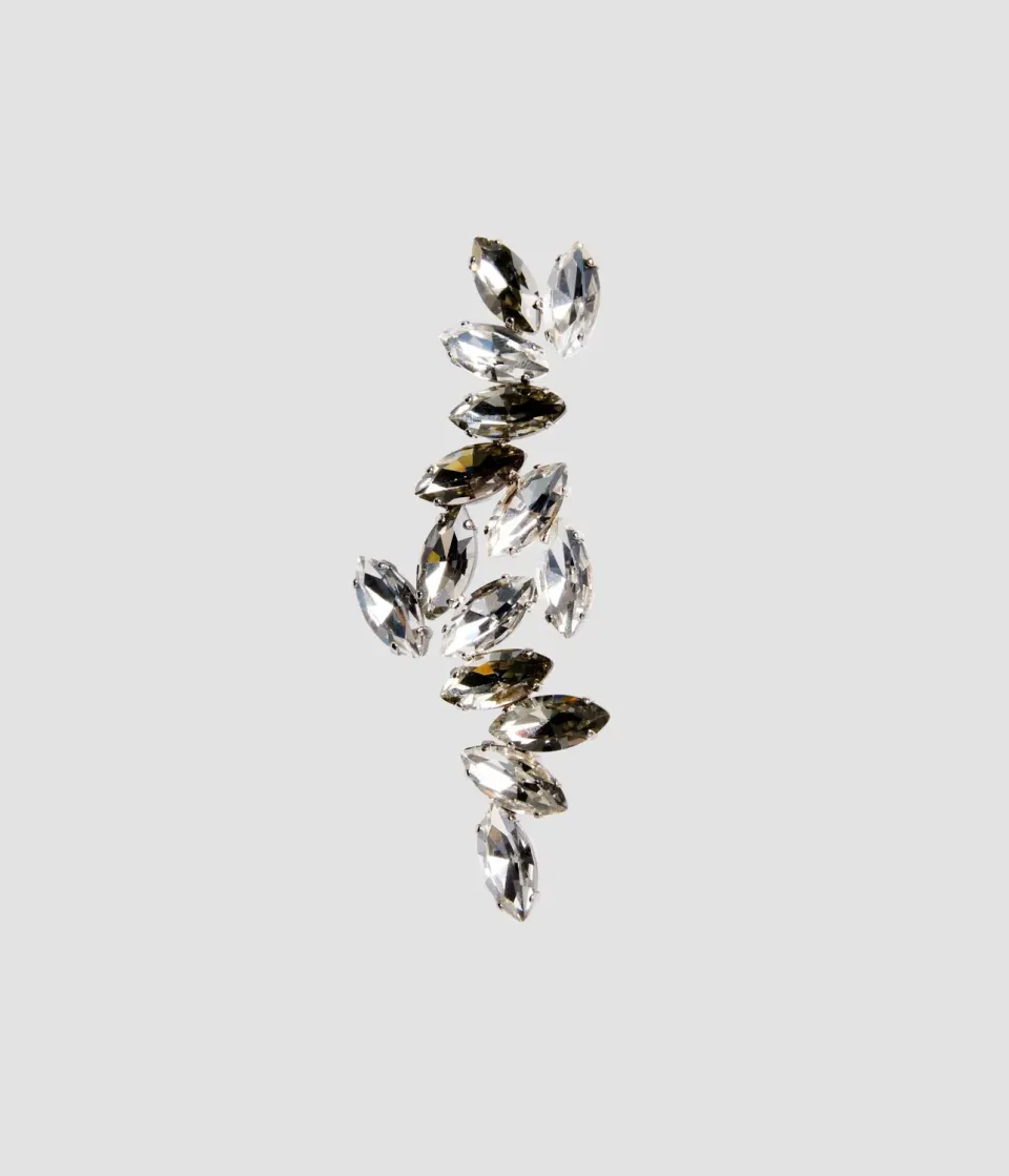 Erdem Crystal Brooch spilla in cristalli