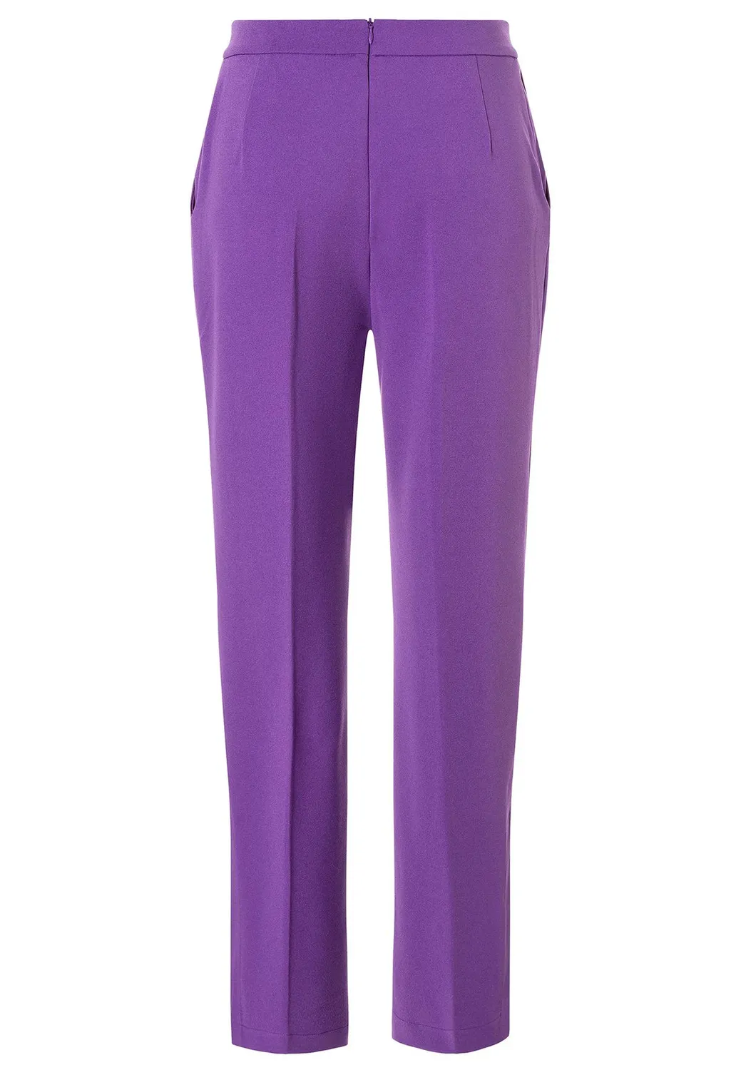 Ana Alcazar Saltuny pantaloni lunghi viola spacchi