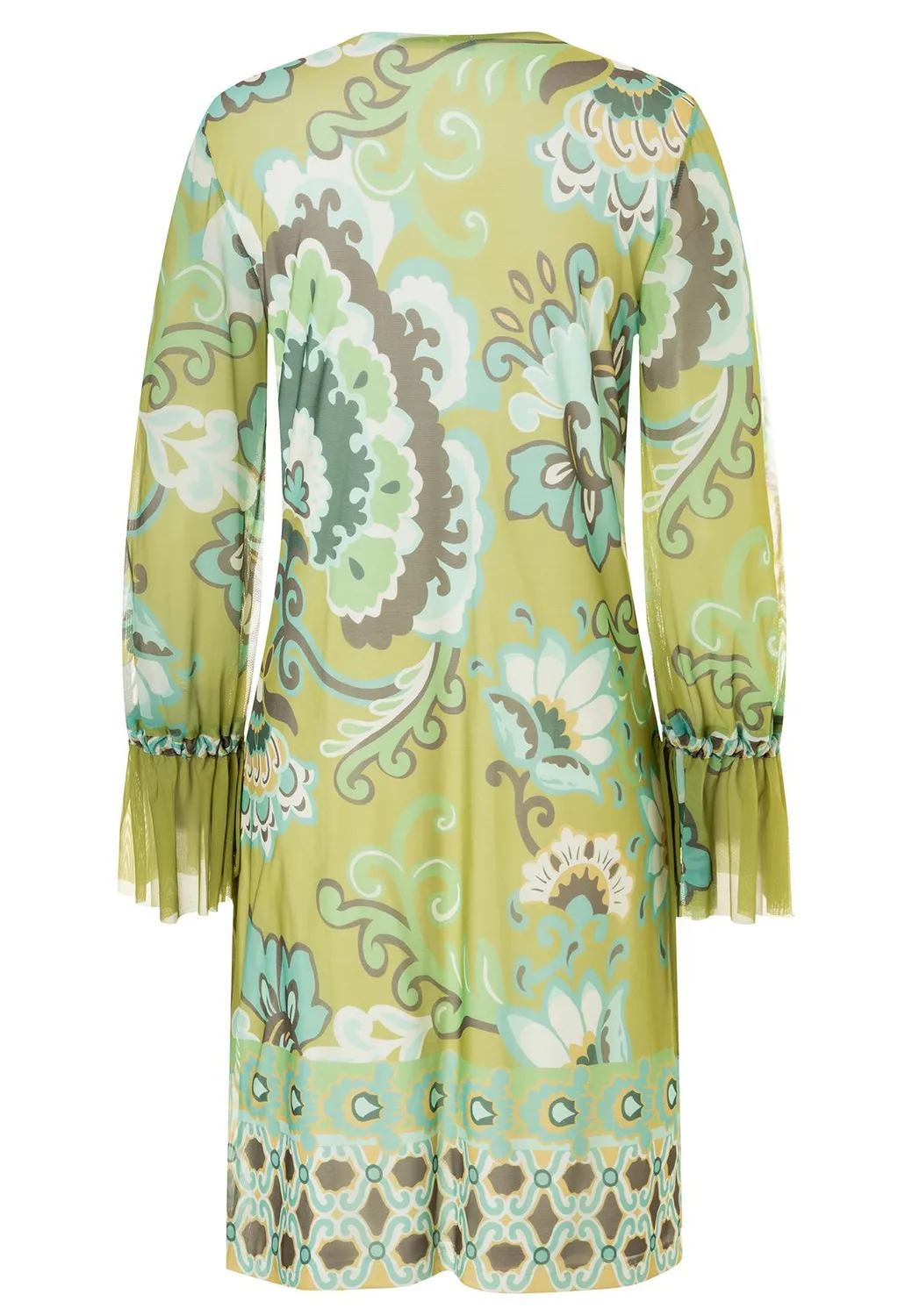 Ana Alcazar Longsleeve Dress Weola vestito tunica verde