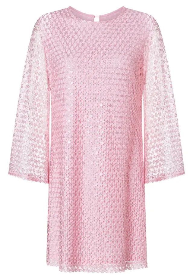 Ana Alcazar Zadara Abito Tunica Pizzo A-Line
