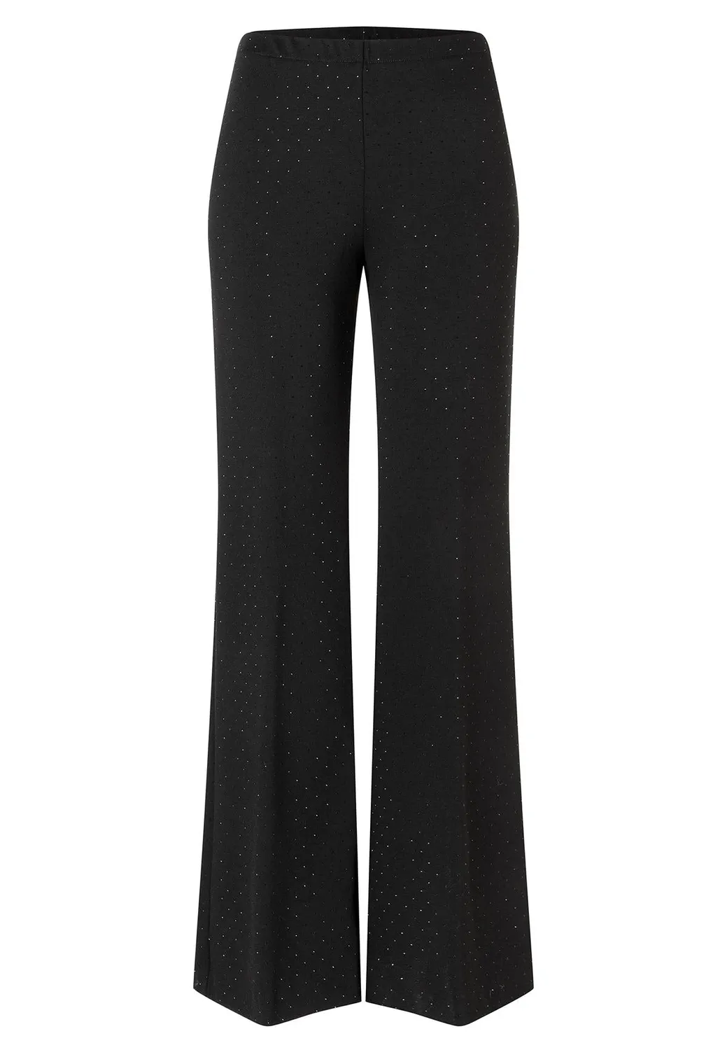 Ana Alcazar Abosa pantaloni svasati neri strass