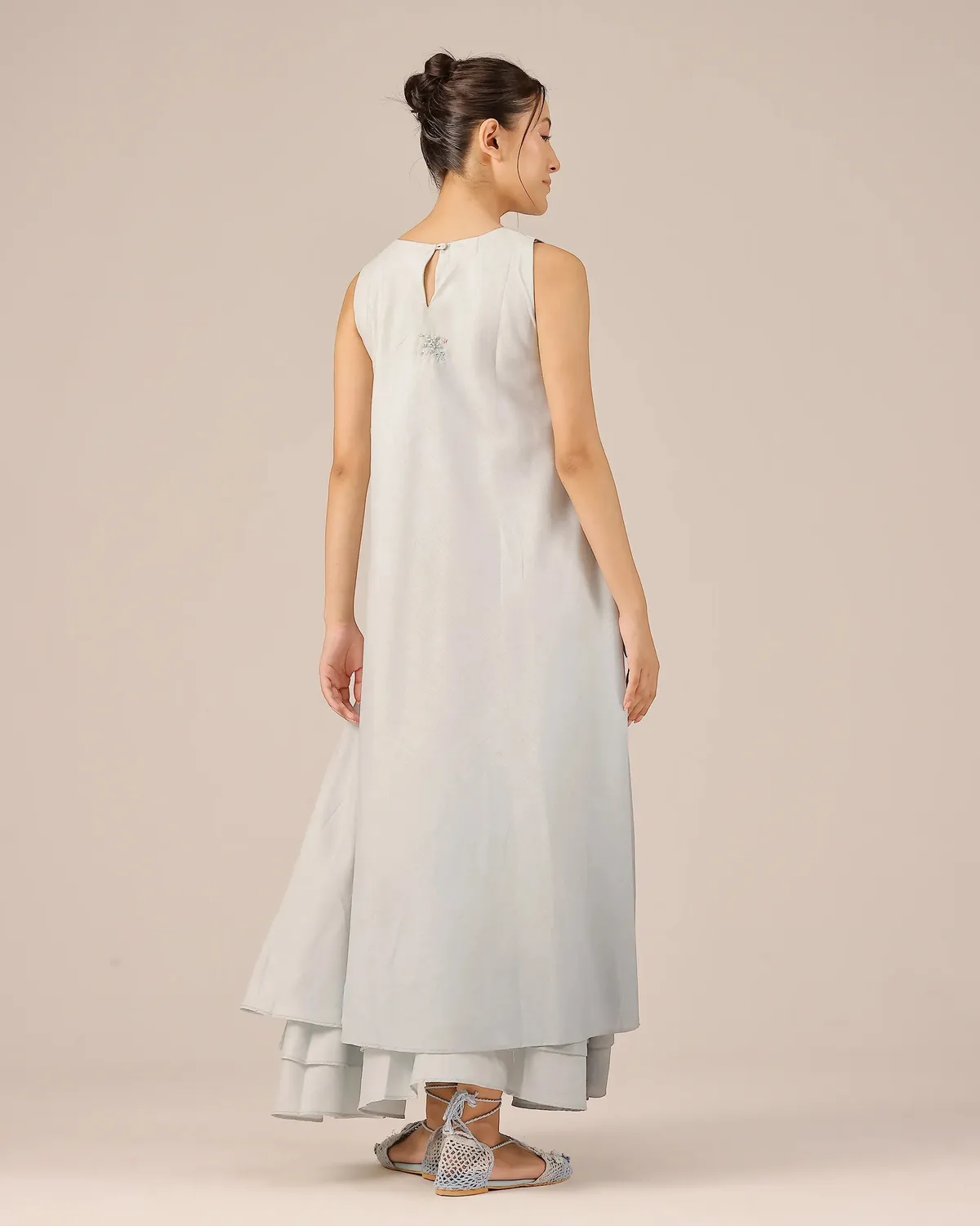 Our Dve Tropical Sorbet Wave Kiss completo grigio organza