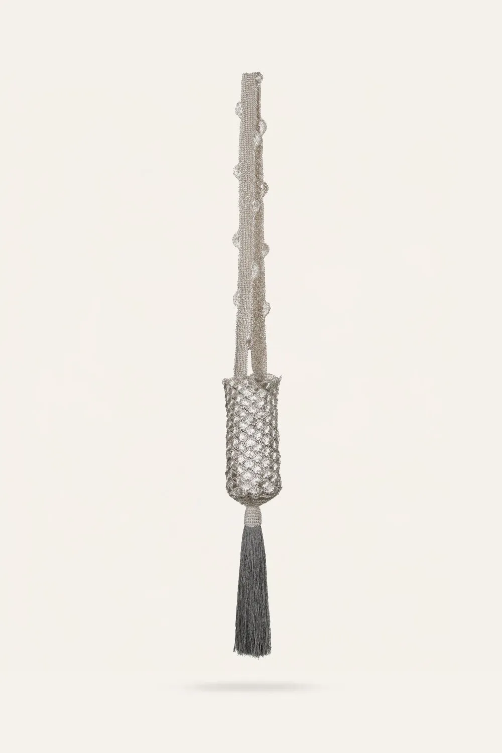Johanna Ortiz Fate's Bouquet Mochila borsa rame argento
