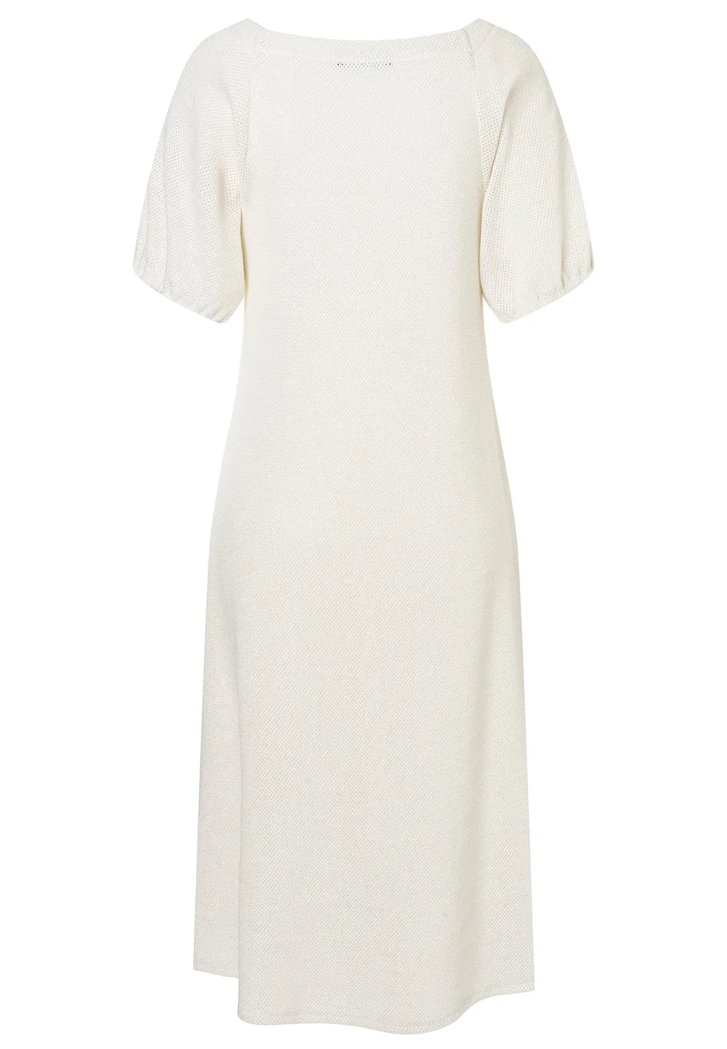 Ana Alcazar Danya midi abito maglia crema