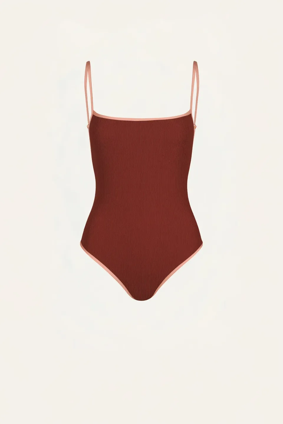 Johanna Ortiz Tropical Gaucha costume intero bordeaux lycra