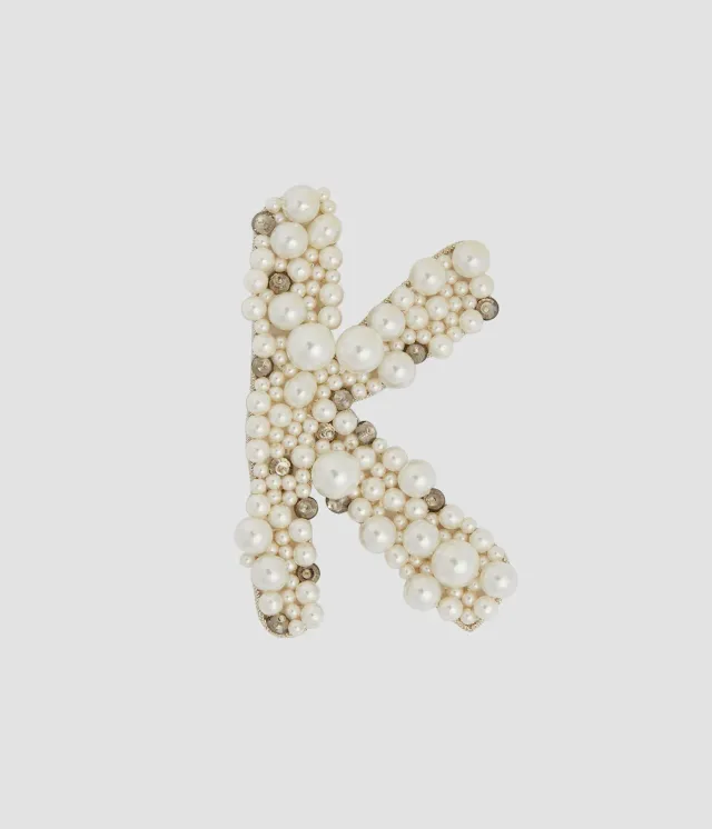 Erdem Pearl Alphabet K spilla perle