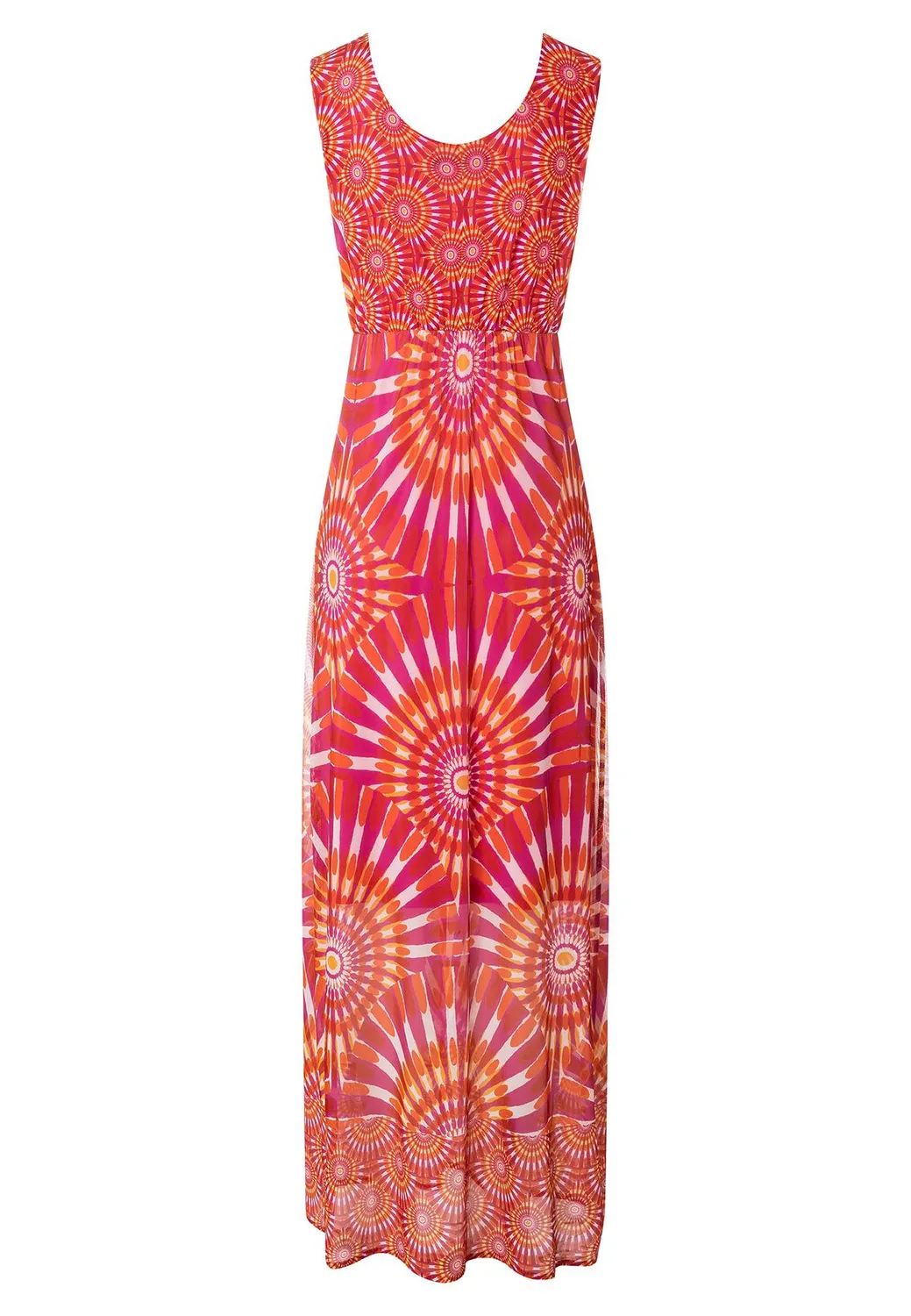 Ana Alcazar Kesona abito maxi batik scollo V