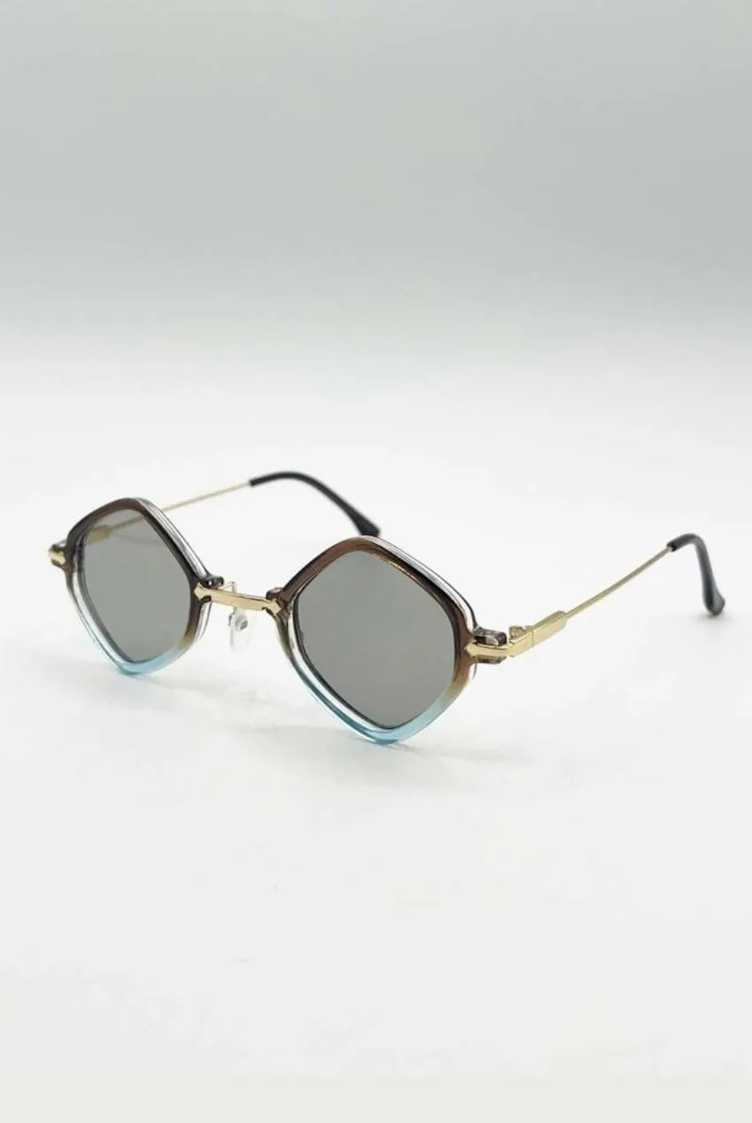 SVNX SG2501101 occhiali da sole marrone blu