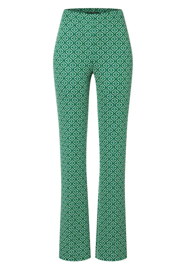 Ana Alcazar Kafla pantaloni svasati fantasia retro