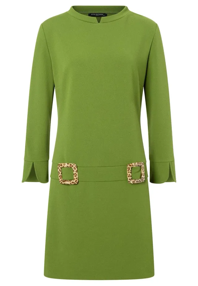 Ana Alcazar Sidena abito corto anni 60 verde mela