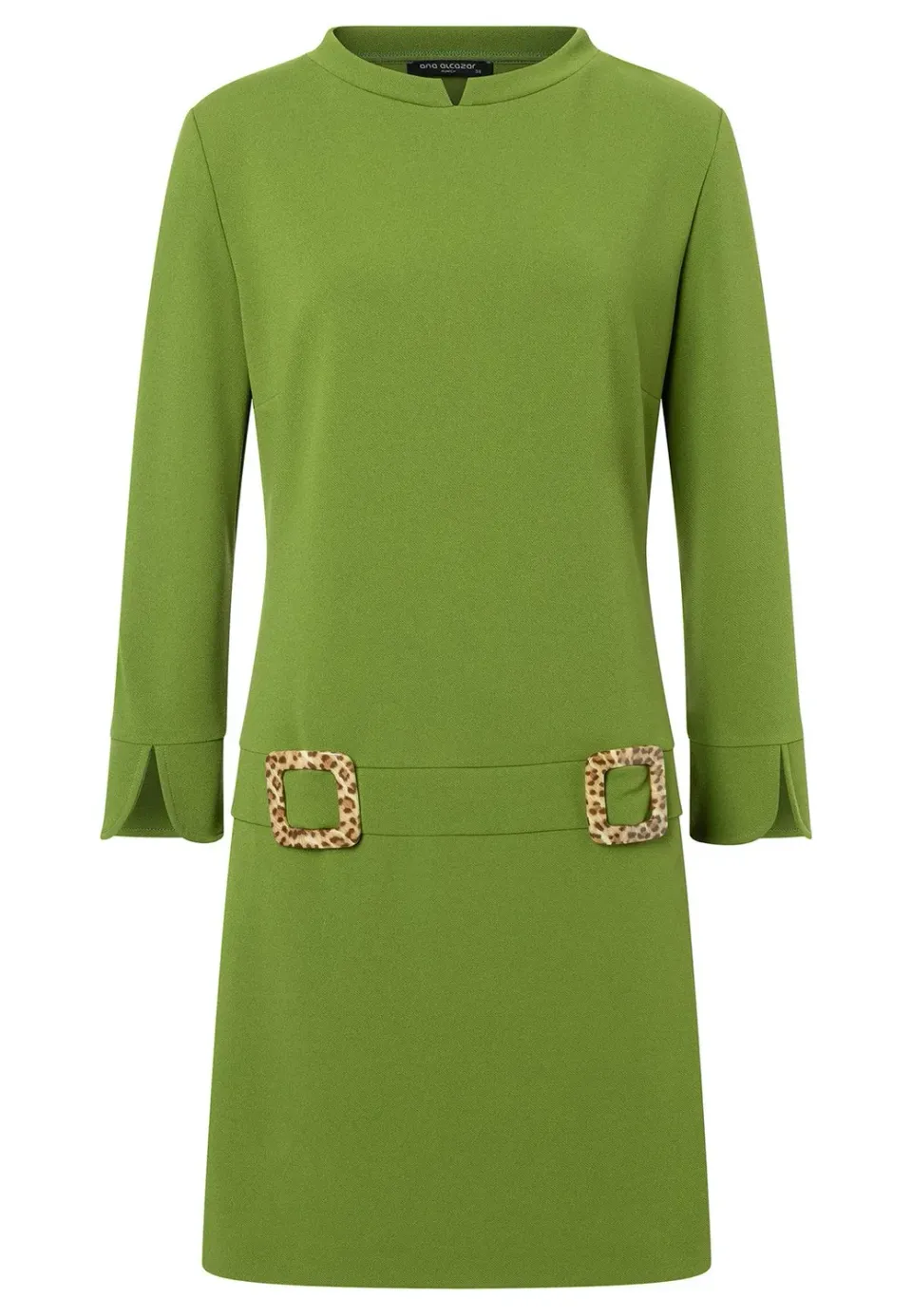 Ana Alcazar Sidena abito corto anni 60 verde mela