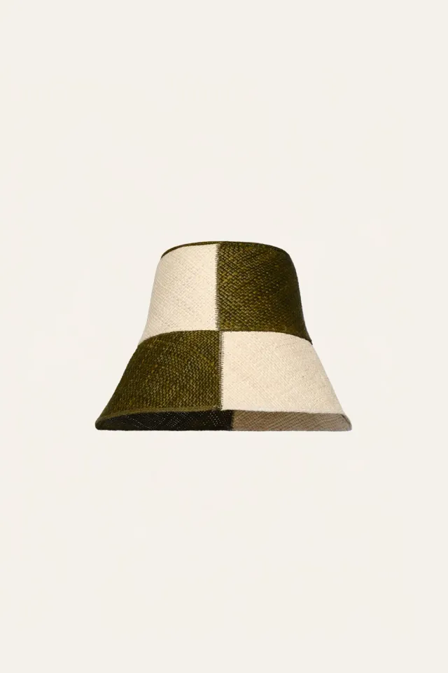 Johanna Ortiz Heaven And Earth cappello paglia verde S