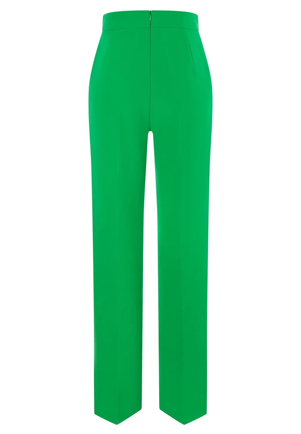 Ana Alcazar Pacoa pantaloni lunghi verdi spacco