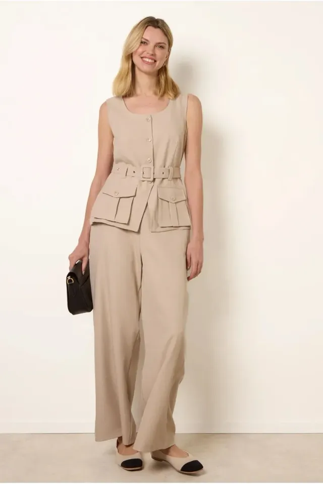 Blue Vanilla Tailored Pocket Completo Stone Due Pezzi