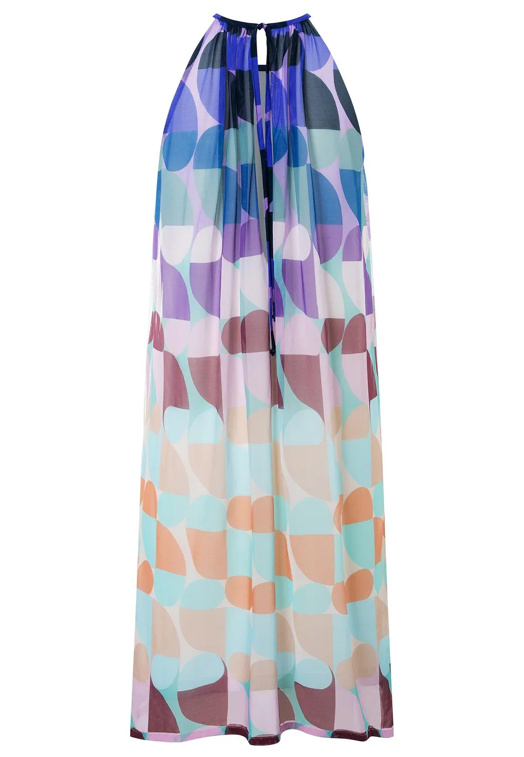 Ana Alcazar Pehla Abito Corto Neckholder Pastel