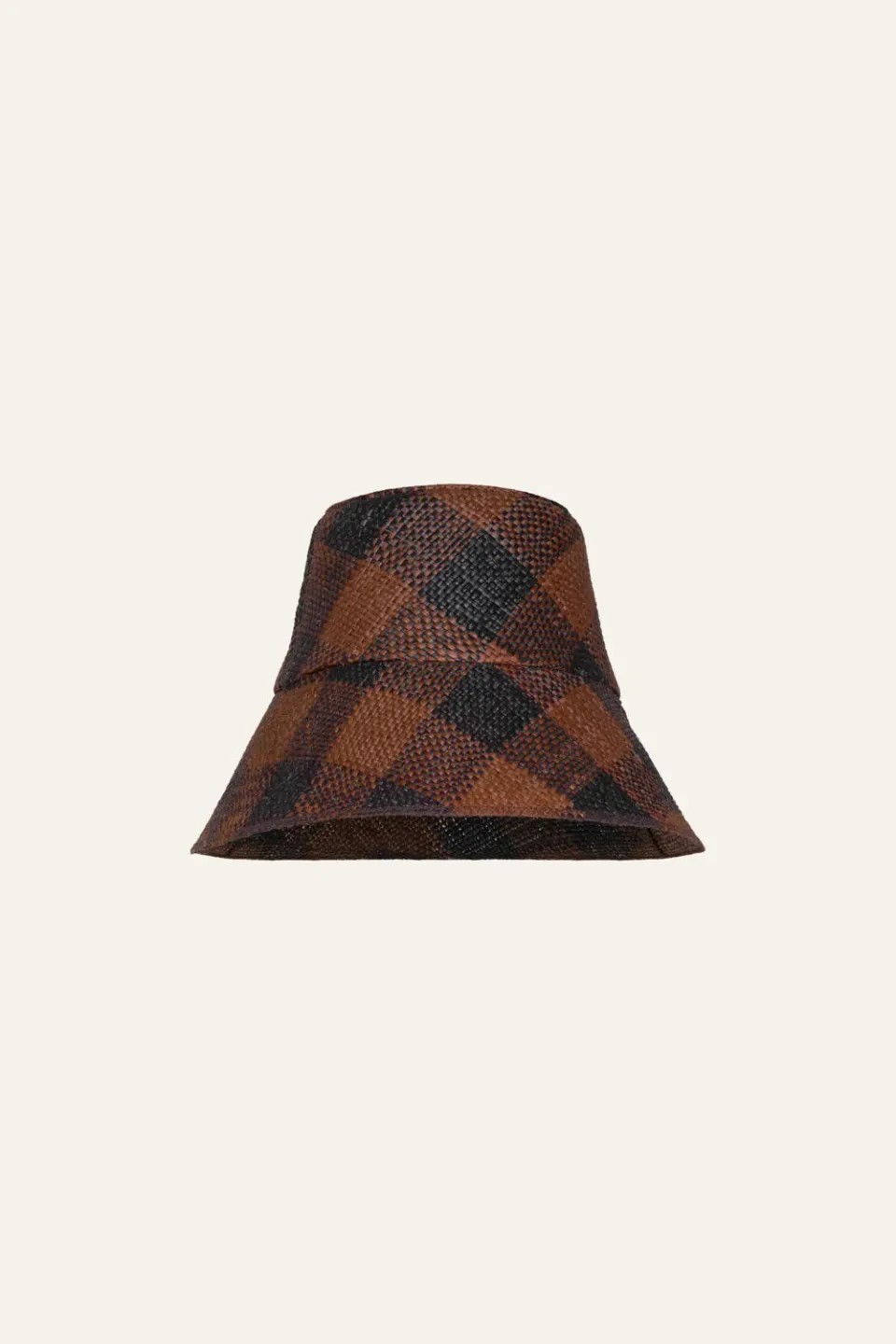 Johanna Ortiz Heaven And Earth cappello paglia nero