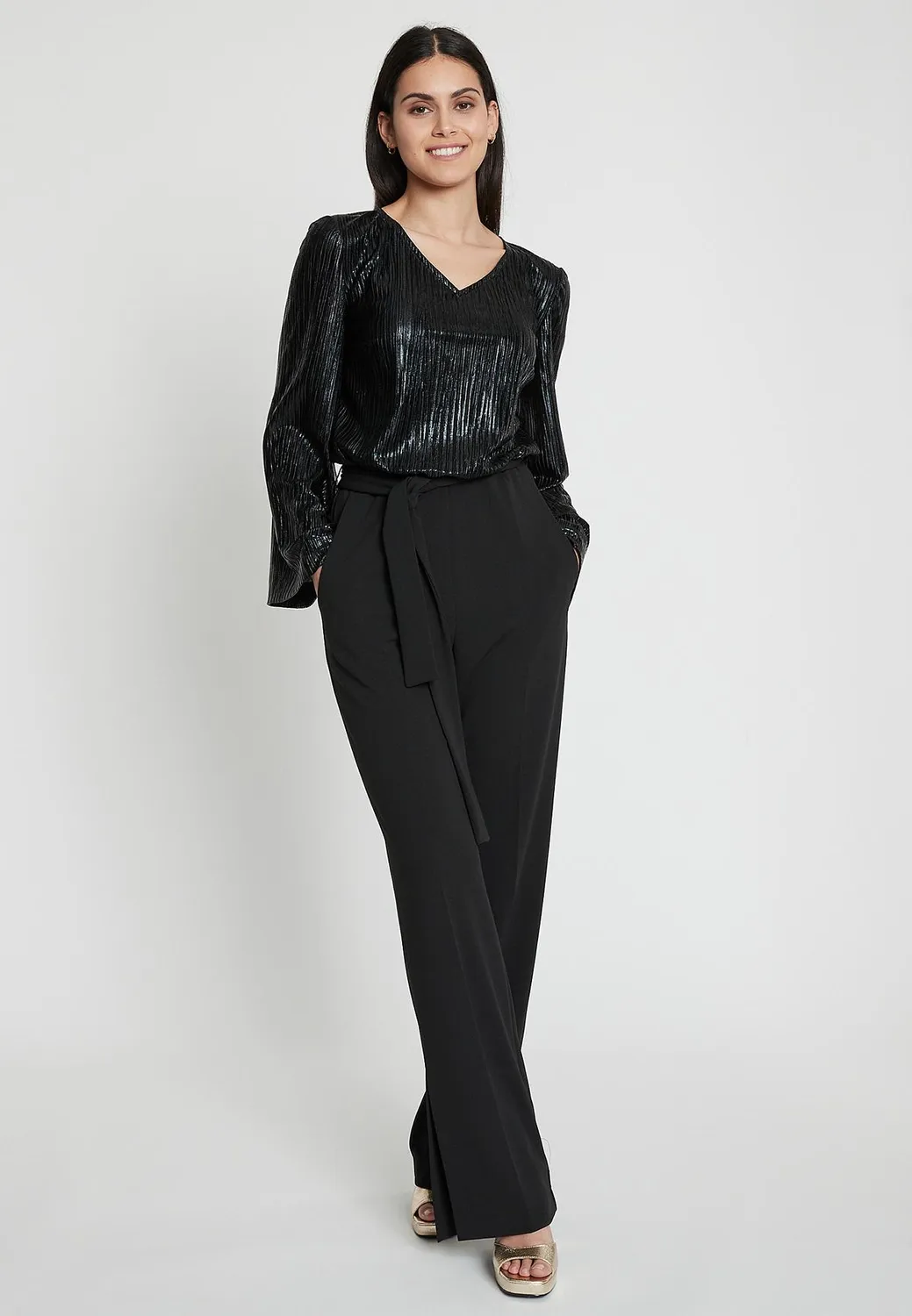 Ana Alcazar Igolys Tuta Elegante con Scollo a V