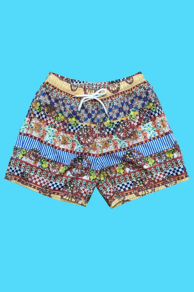 Antica Sartoria Sicilia DF015 boxer costume bimbo rosso taglia 6