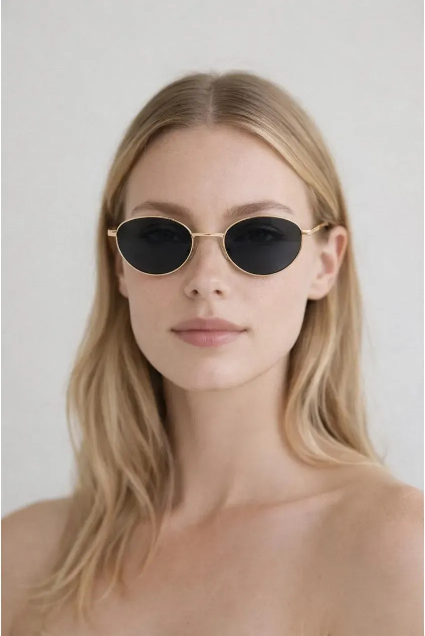 SVNX Oval Cat Eye SG2600002 occhiali neri metallo