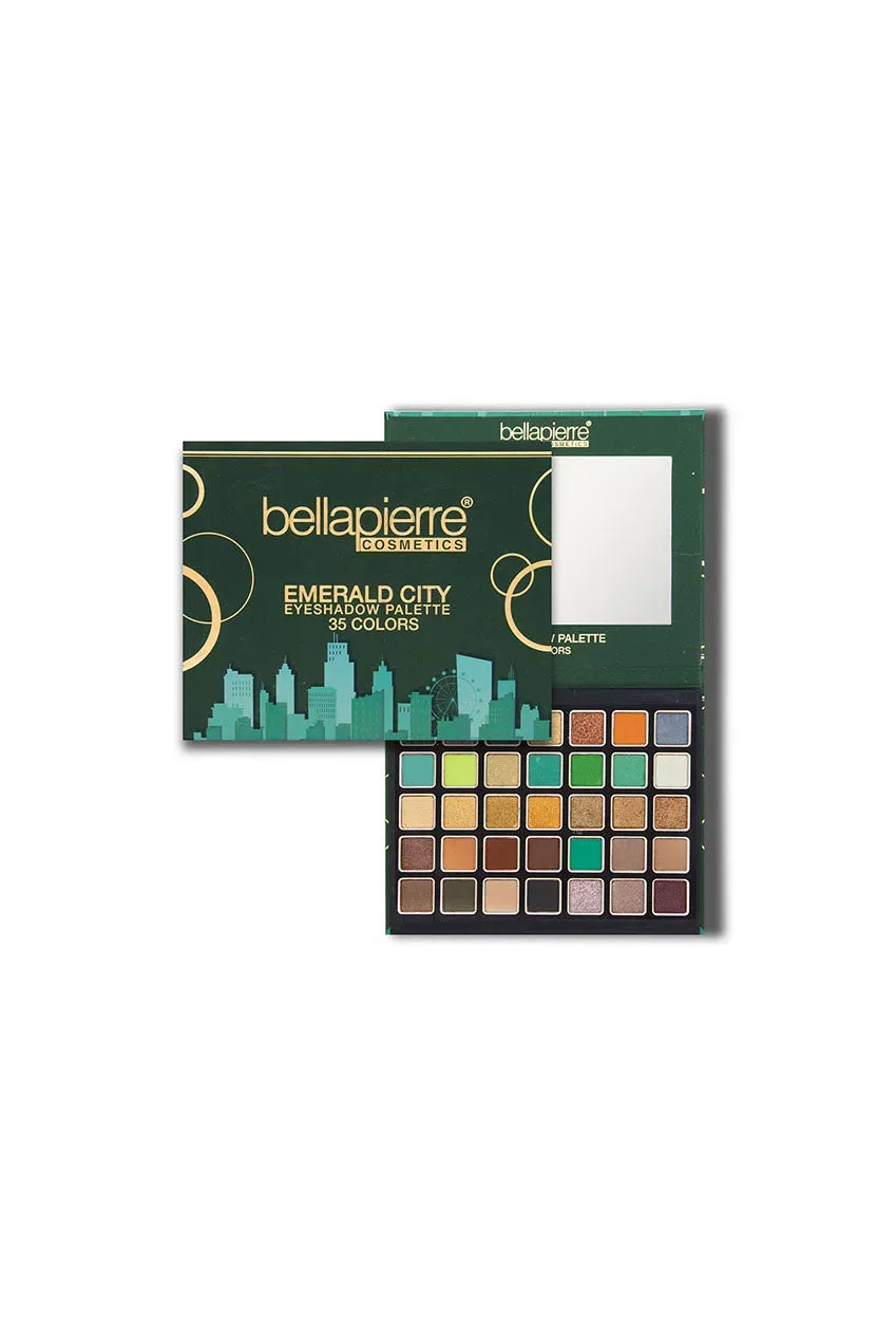Bellapierre Emerald City palette ombretti 35 colori verde