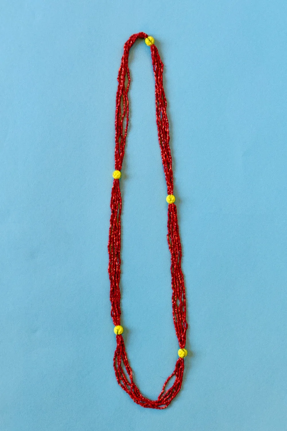 Antica Sartoria DV736 collana lunga corallo fucsia