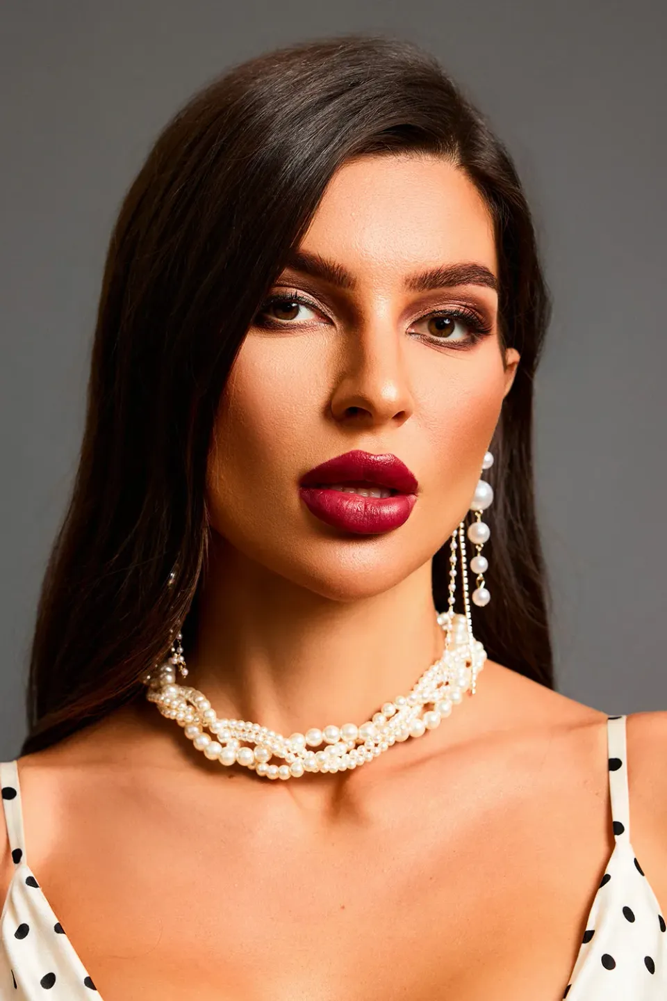 Bella Barnett Juyce Collana Pendente Perle Bianche