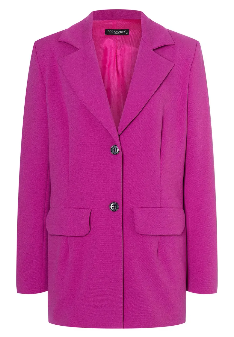 Ana Alcazar Meba blazer oversize viola tasche