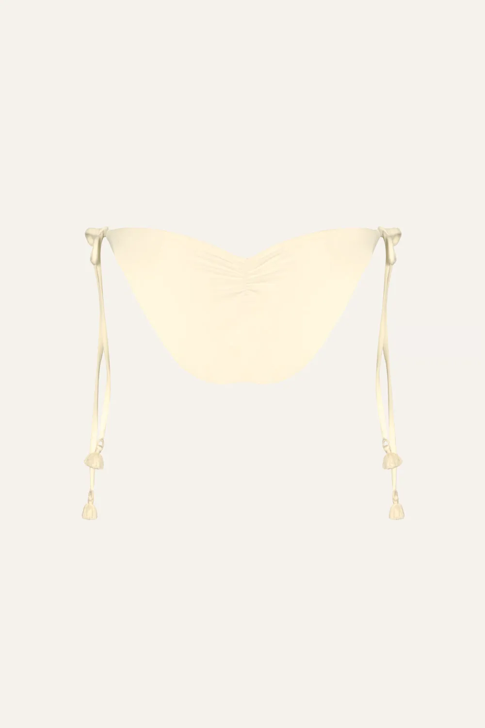 Johanna Ortiz Sagrado Slip bikini nero vita bassa lacci