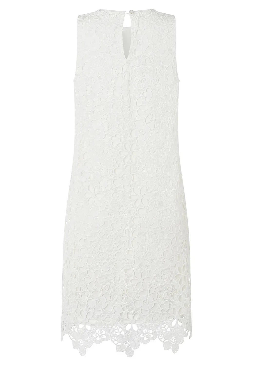 Ana Alcazar Lady abito pizzo floreale svasato