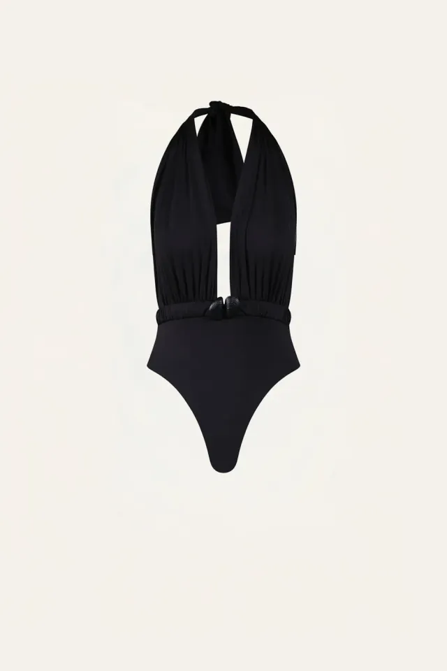 Johanna Ortiz Saddles Sunset costume intero nero lycra