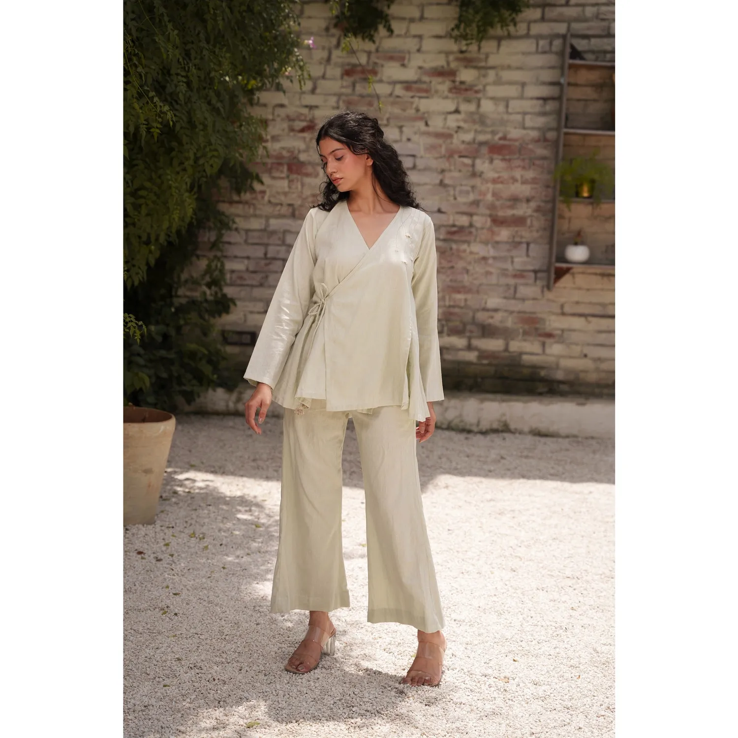 Our Dve Capsule 11 completo grigio intrecciato