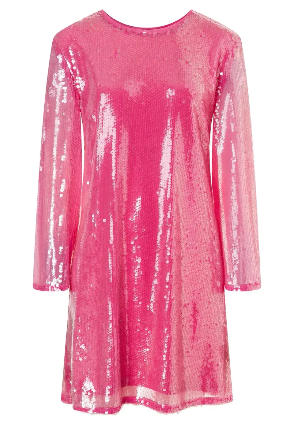 Ana Alcazar Wacary abito paillettes rosa