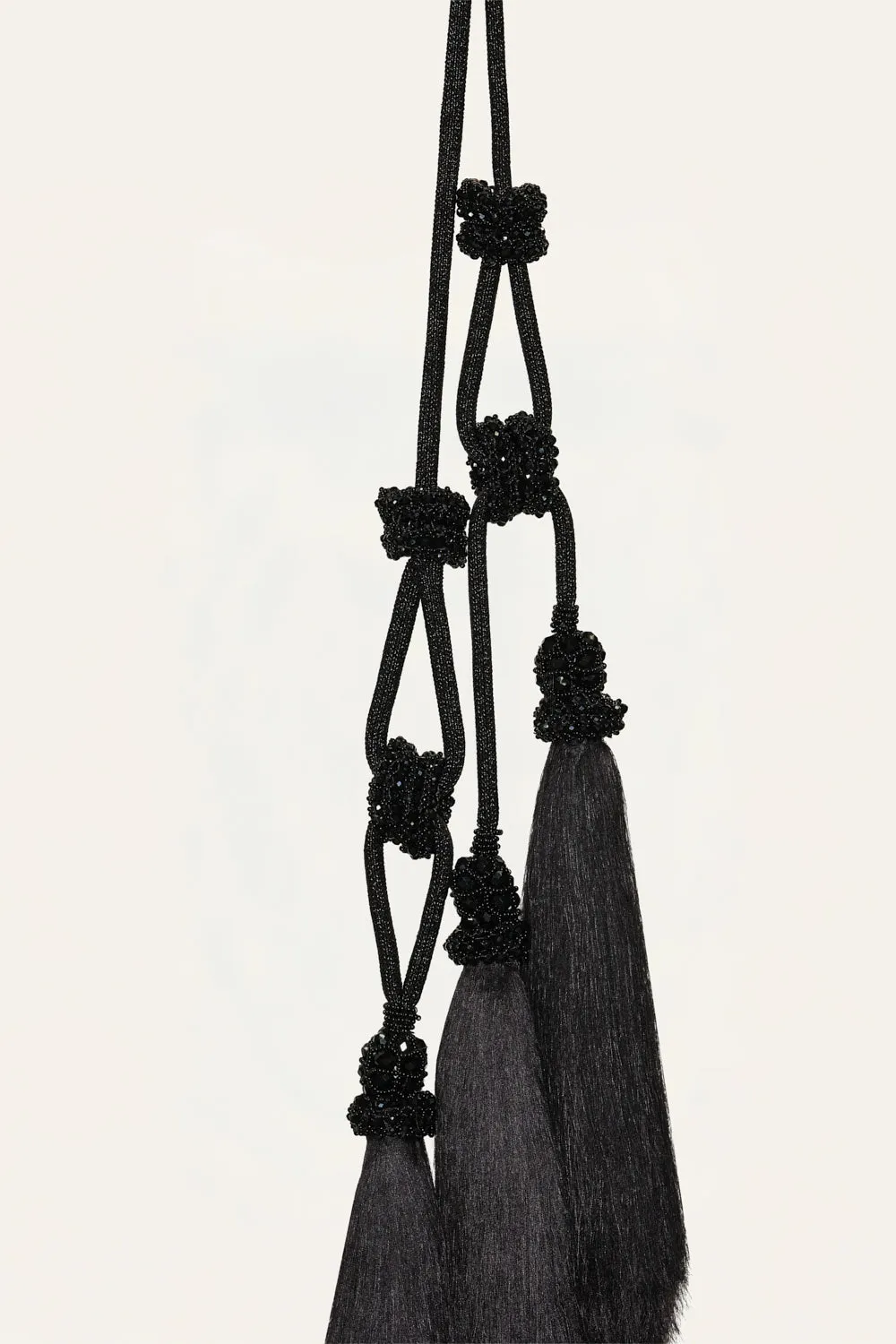 Johanna Ortiz Sacred Magic cintura nera nappa