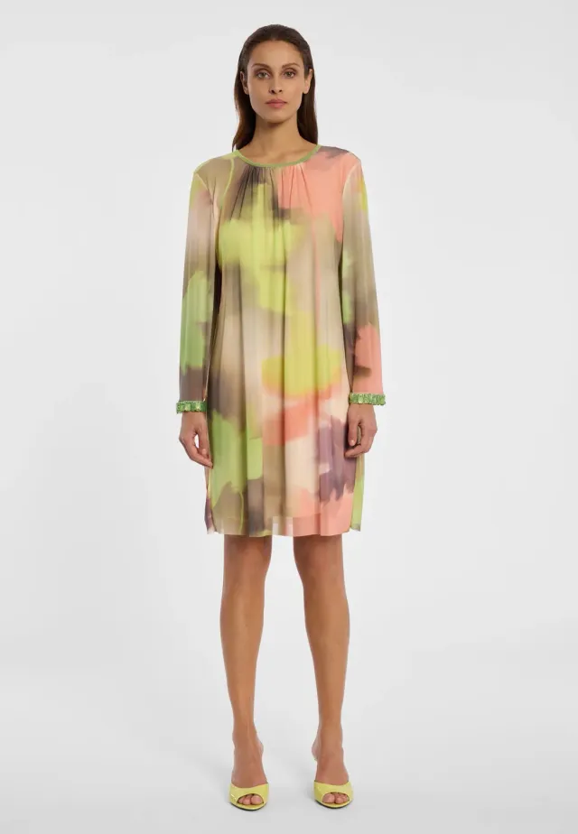 Ana Alcazar Denai abito tunica tie-dye pastello