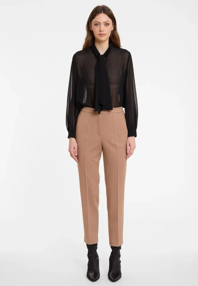 Ana Alcazar Ajasa pantaloni sigaretta 7/8 beige