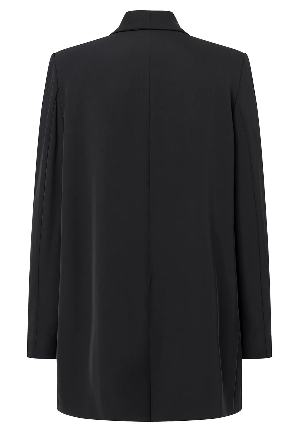 Ana Alcazar Ramia blazer nero estivo viscosa