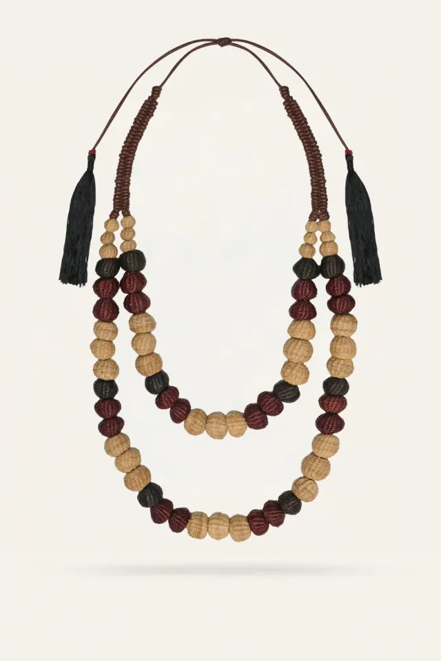 Johanna Ortiz Heritage Of The Weaver collana perline
