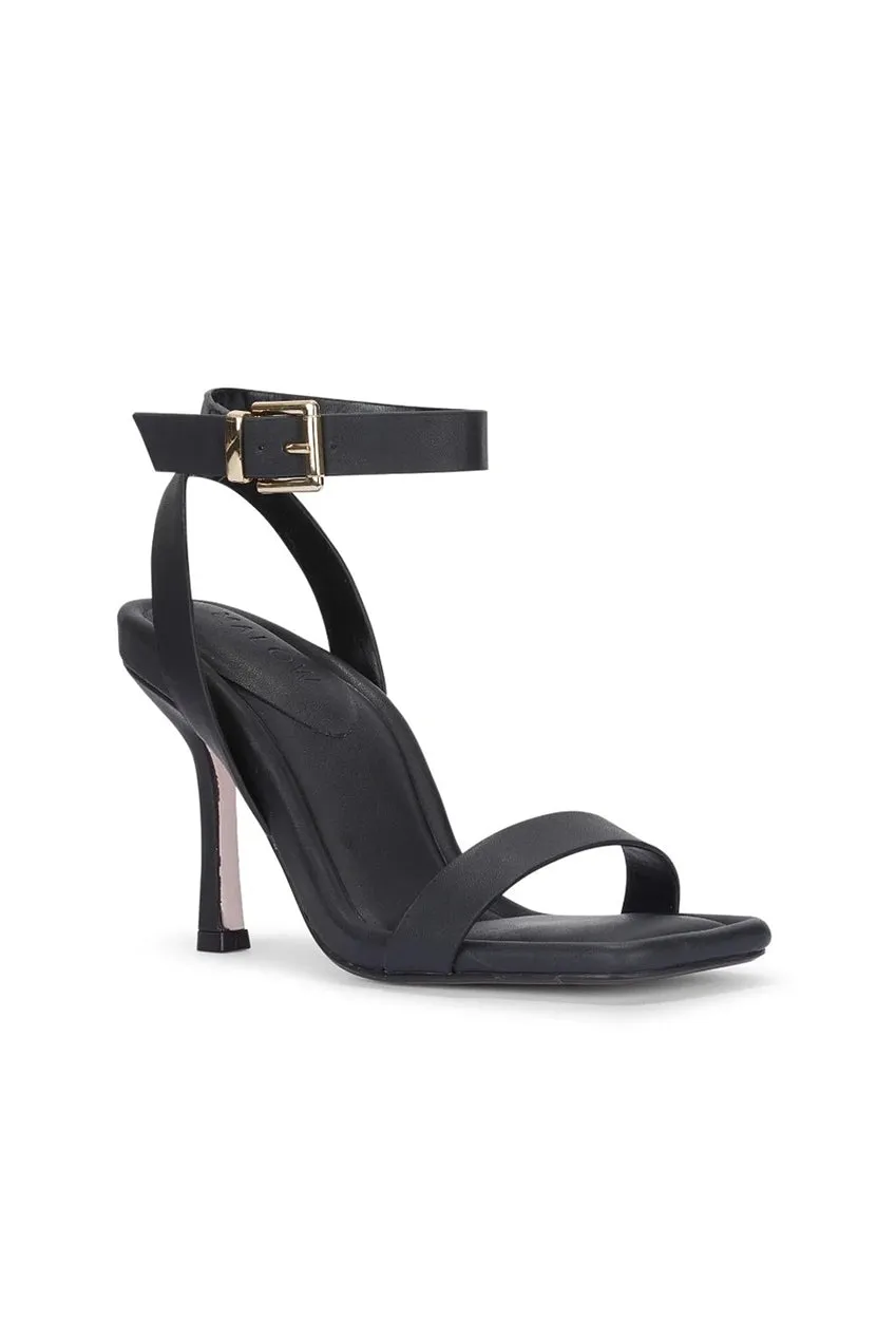 Malow London Millie sandalo mocha tacco 9 cm cinturino
