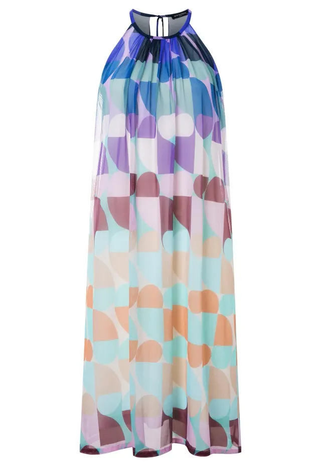 Ana Alcazar Pehla Abito Corto Neckholder Pastel