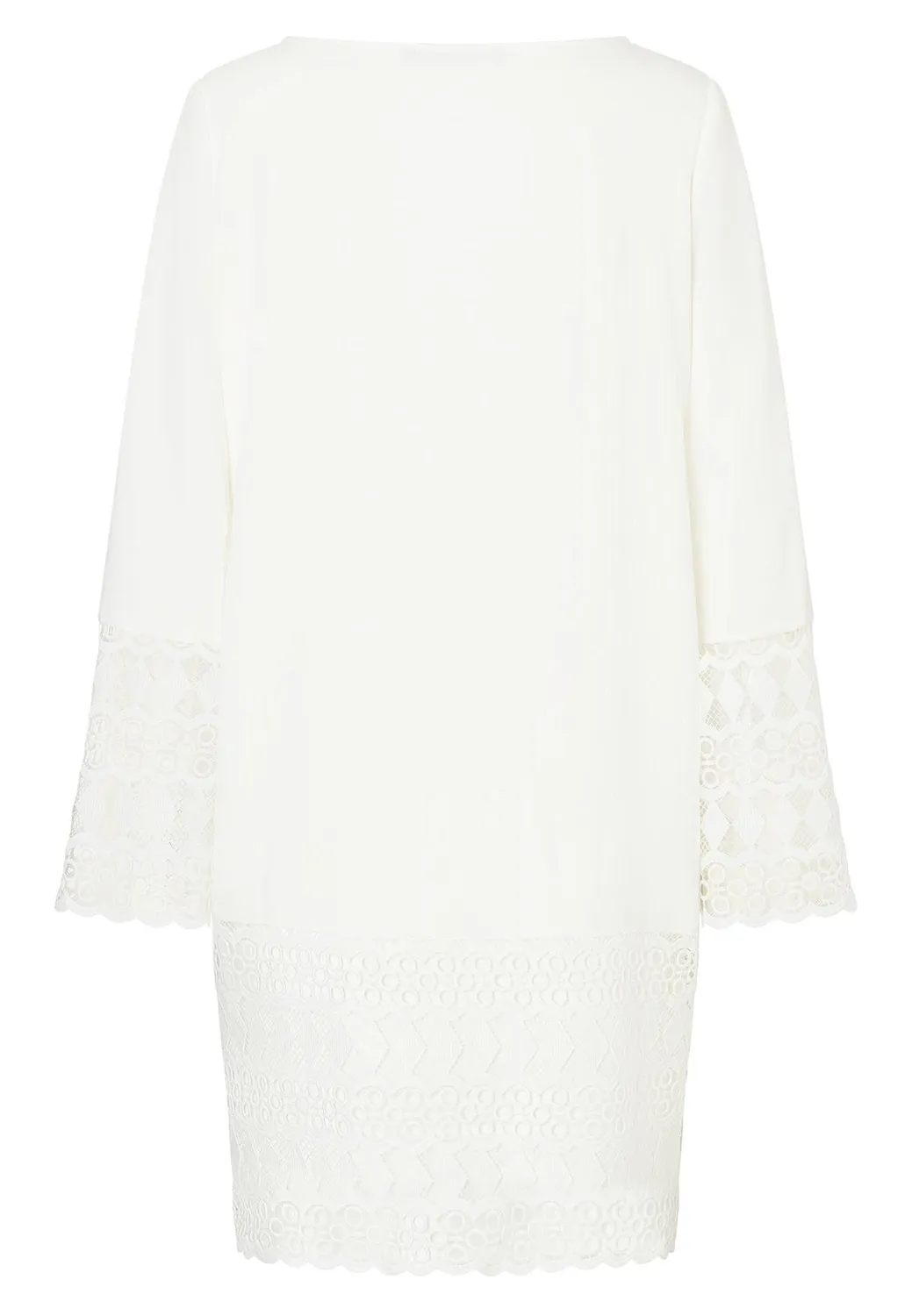 Ana Alcazar Kabale abito tunica pizzo cut-out