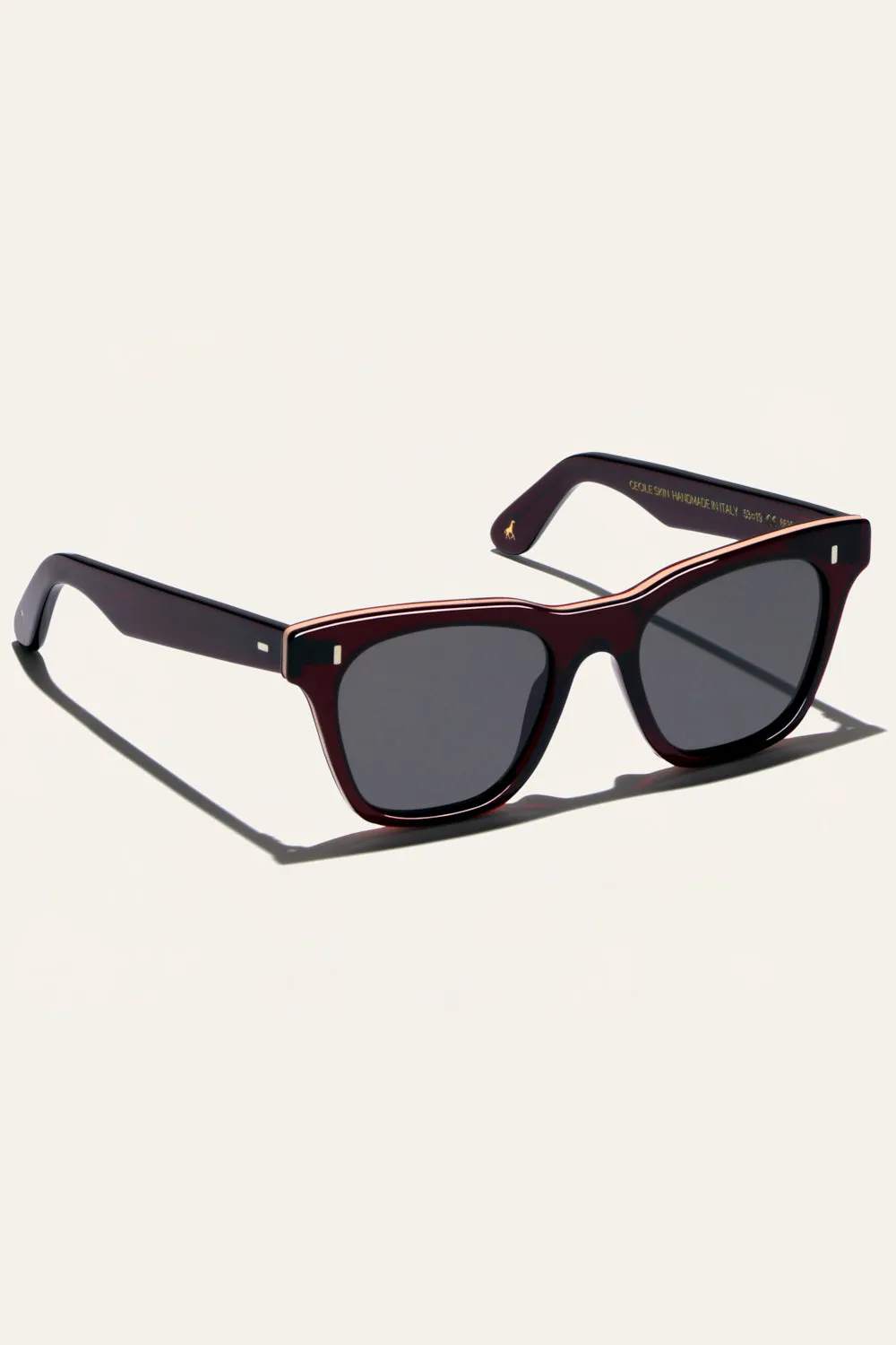 Johanna Ortiz Pyramid Sun occhiali sole vino acetato