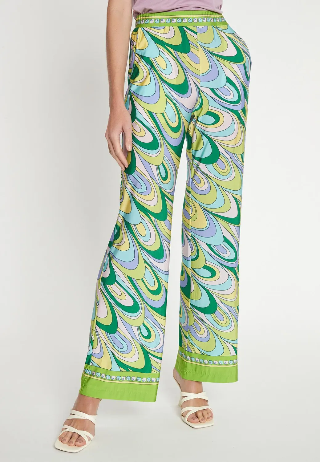 Ana Alcazar Losima pantaloni fantasia retro