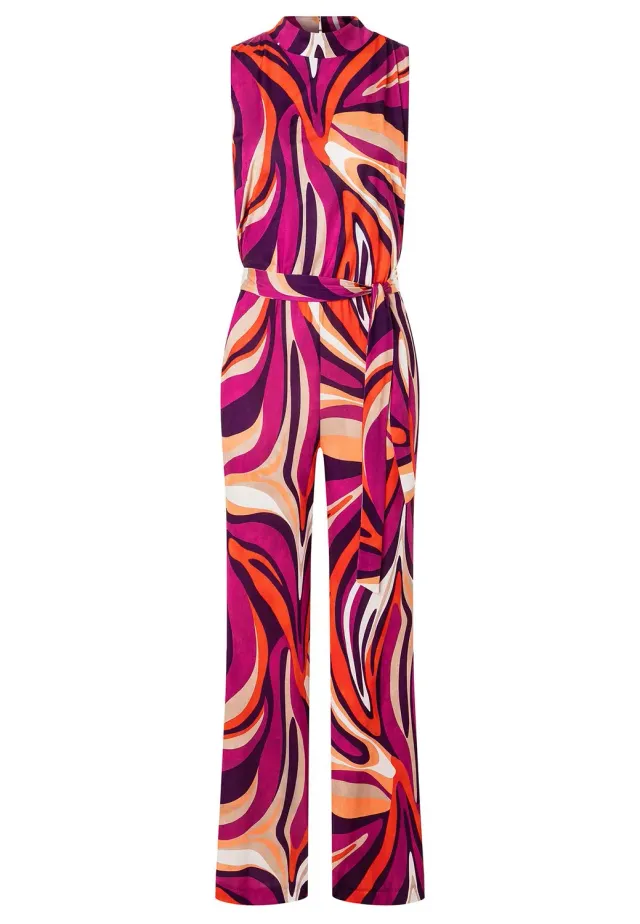 Ana Alcazar Prilora tuta jumpsuit fantasia fucsia