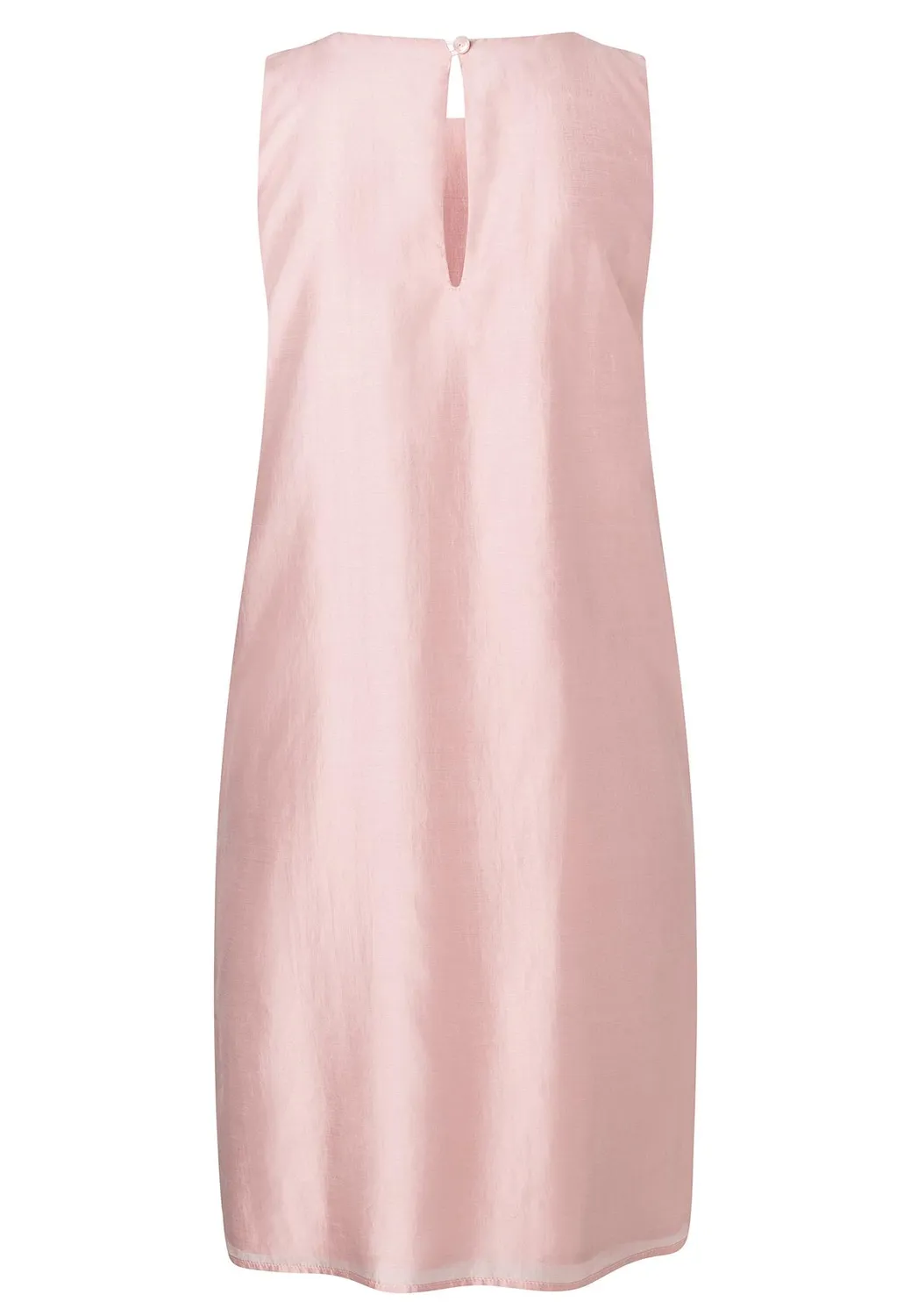 Ana Alcazar Wakasa abito rosa scollo gioiello